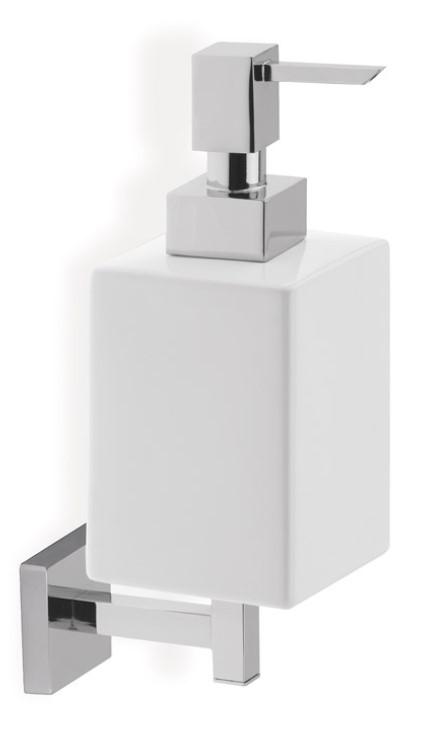 Soap dispenser THORA wall-mounted white