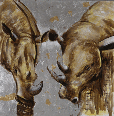 Picture RHINO 120x120cm