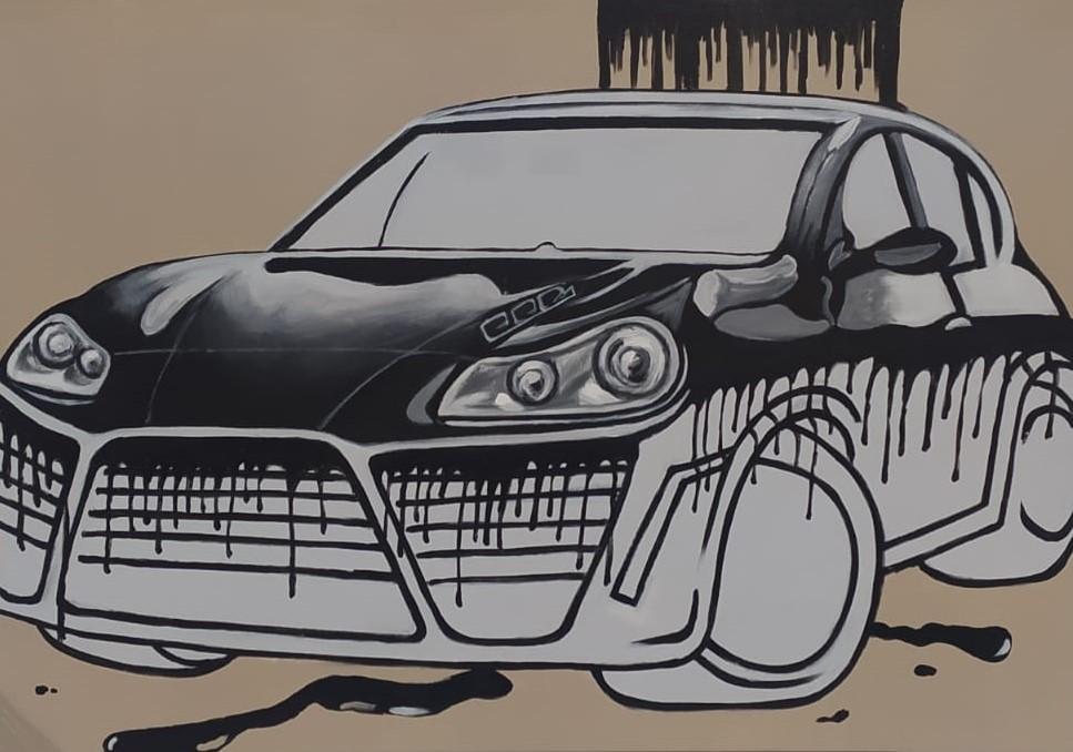 Picture PORSCHE 100x70cm
