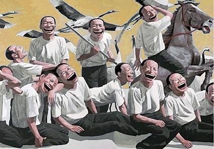 Picture CHINESE MEN 150x100cm