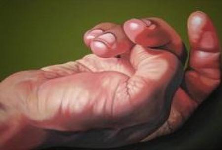 Picture HAND 150x100cm