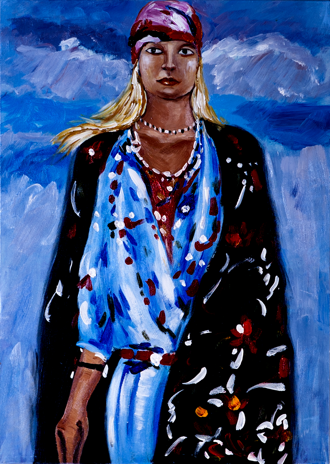 Picture HIPPIE 80x100cm