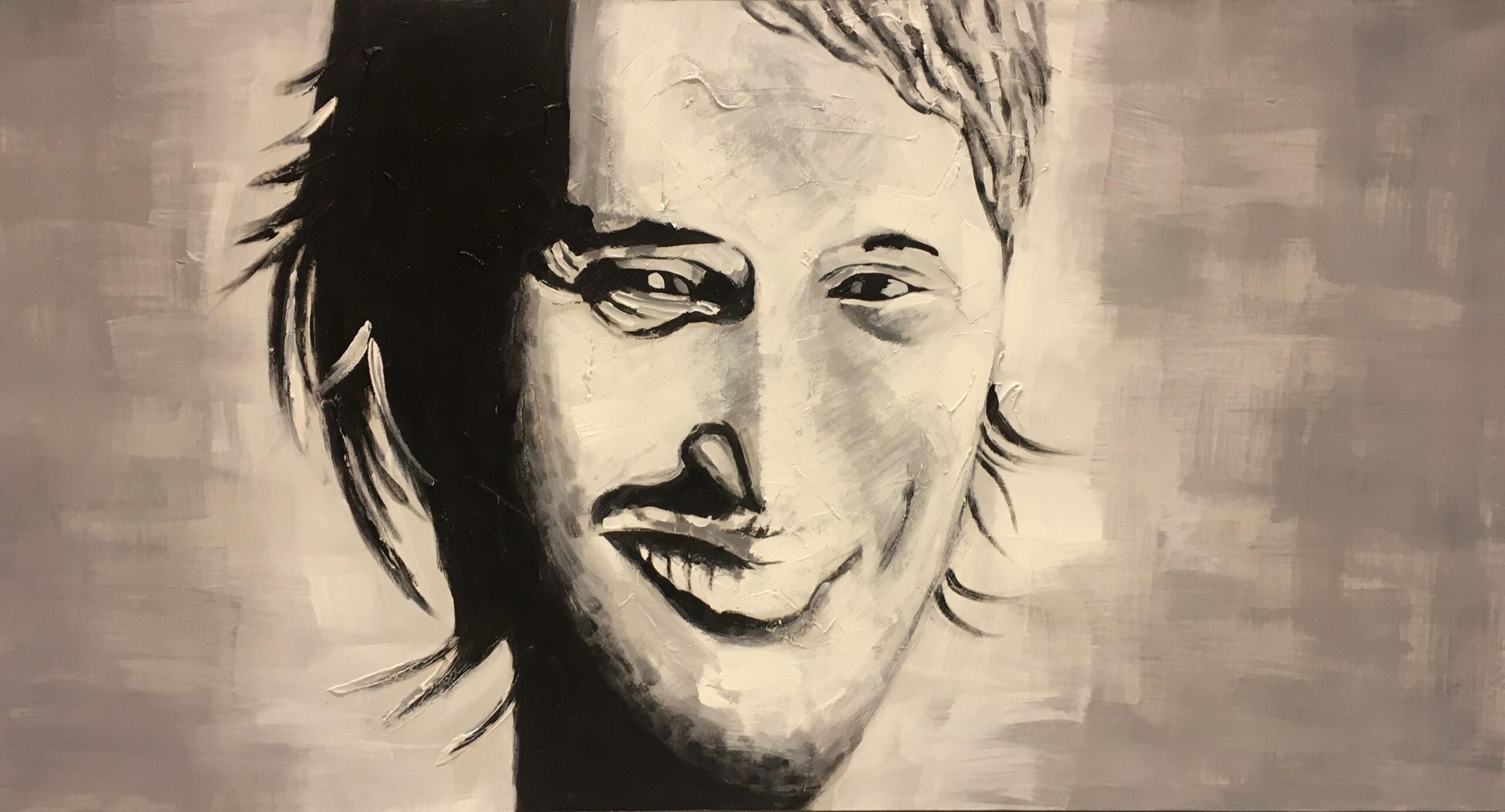 Picture MEN'S FACE 150x80cm