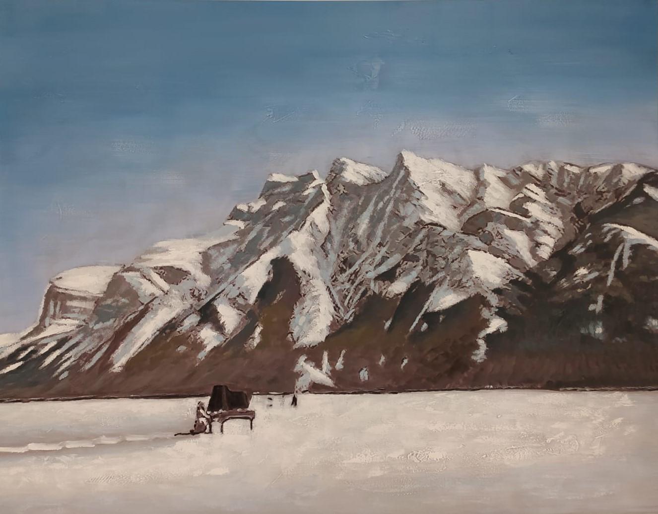 Picture MOUNTAINS III 180x140cm