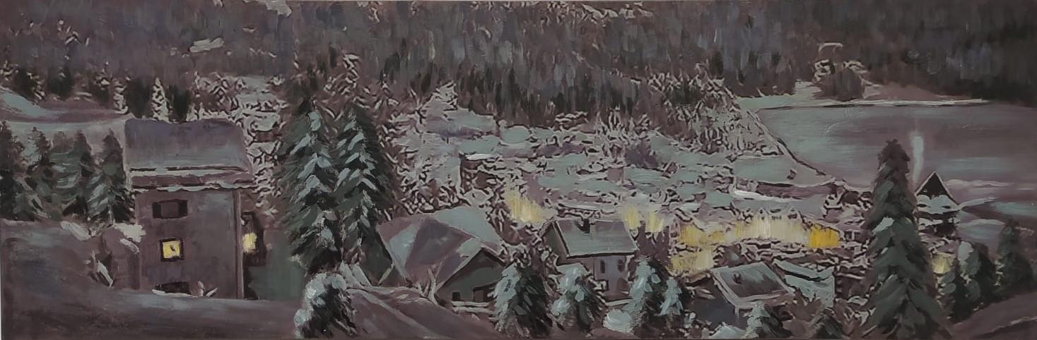 Picture MOUNTAINS V 120x40cm