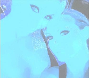 Picture BLUE 100x100cm