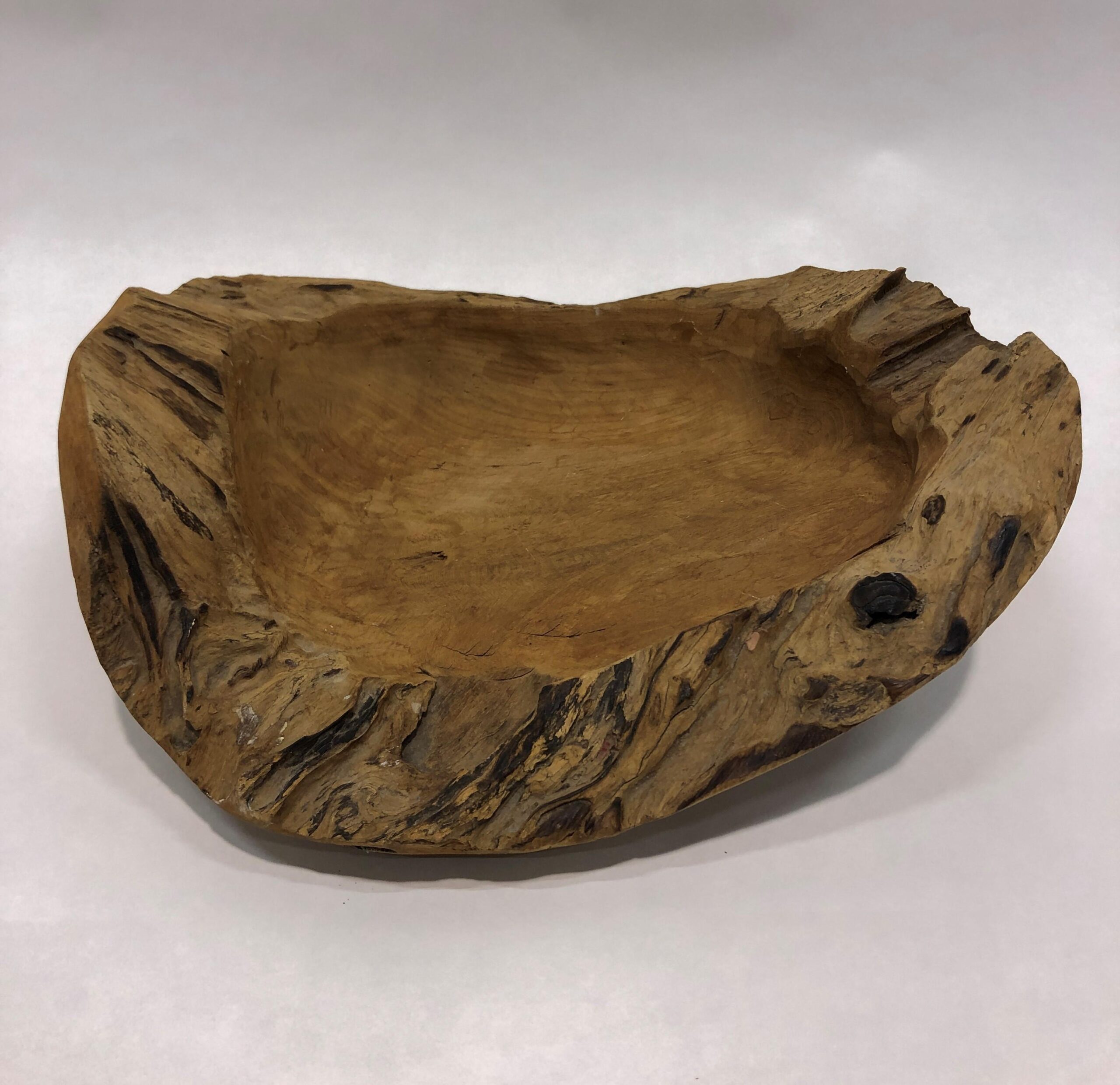 Bowl TEAK oval d50cm