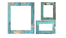 Frames SALINAS set of 3 multicolored