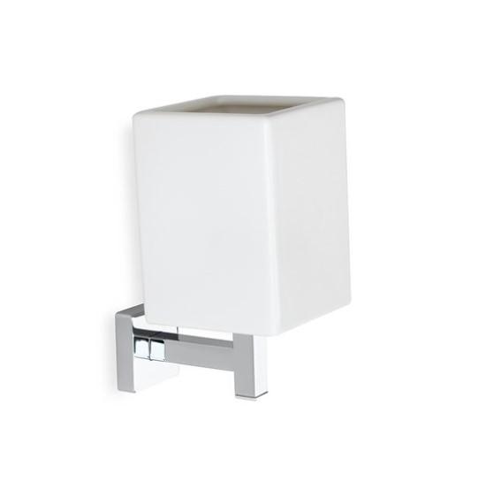 Toothbrush holder THORA wall-mounted white
