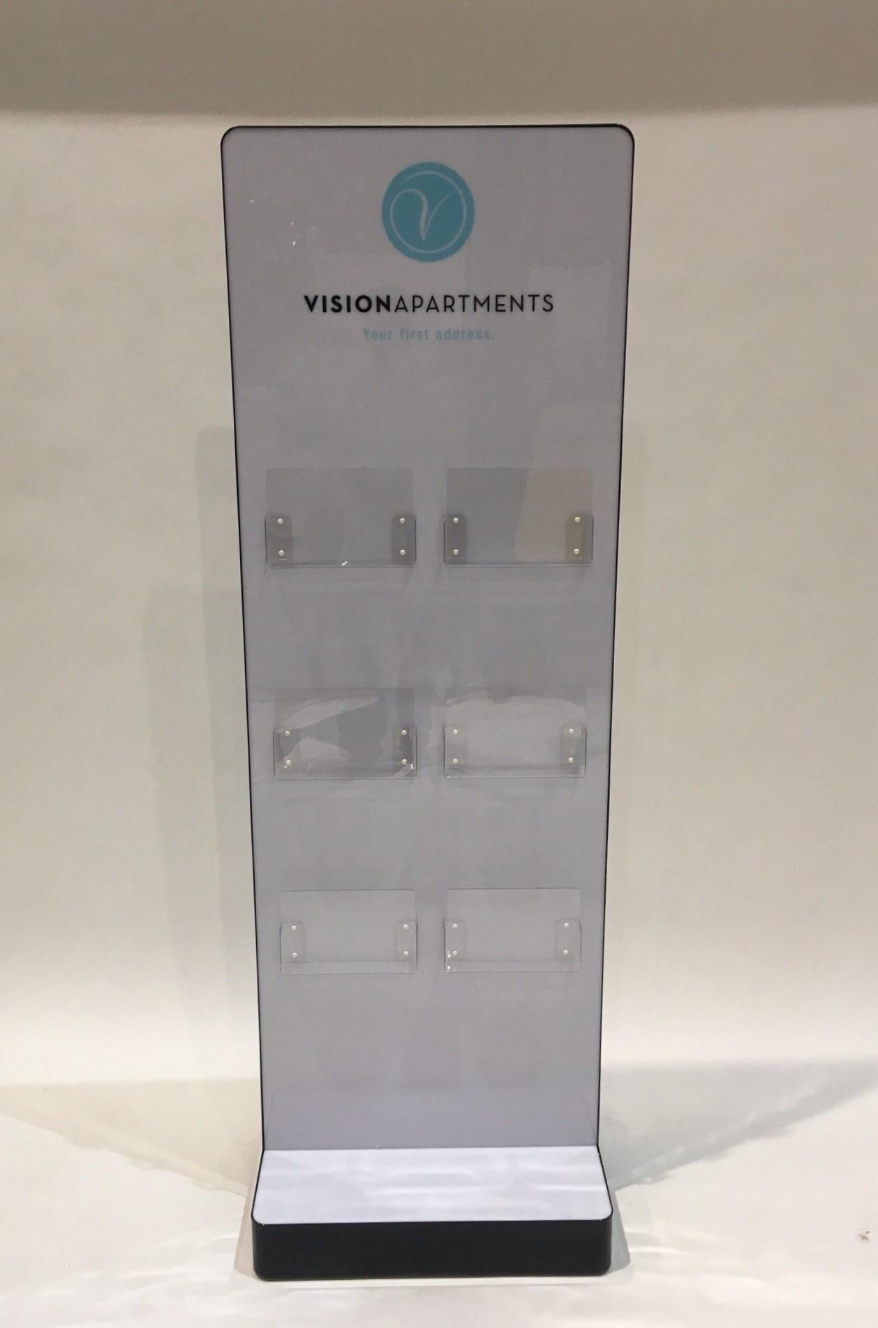 Marketing stand standing 180×60cm
