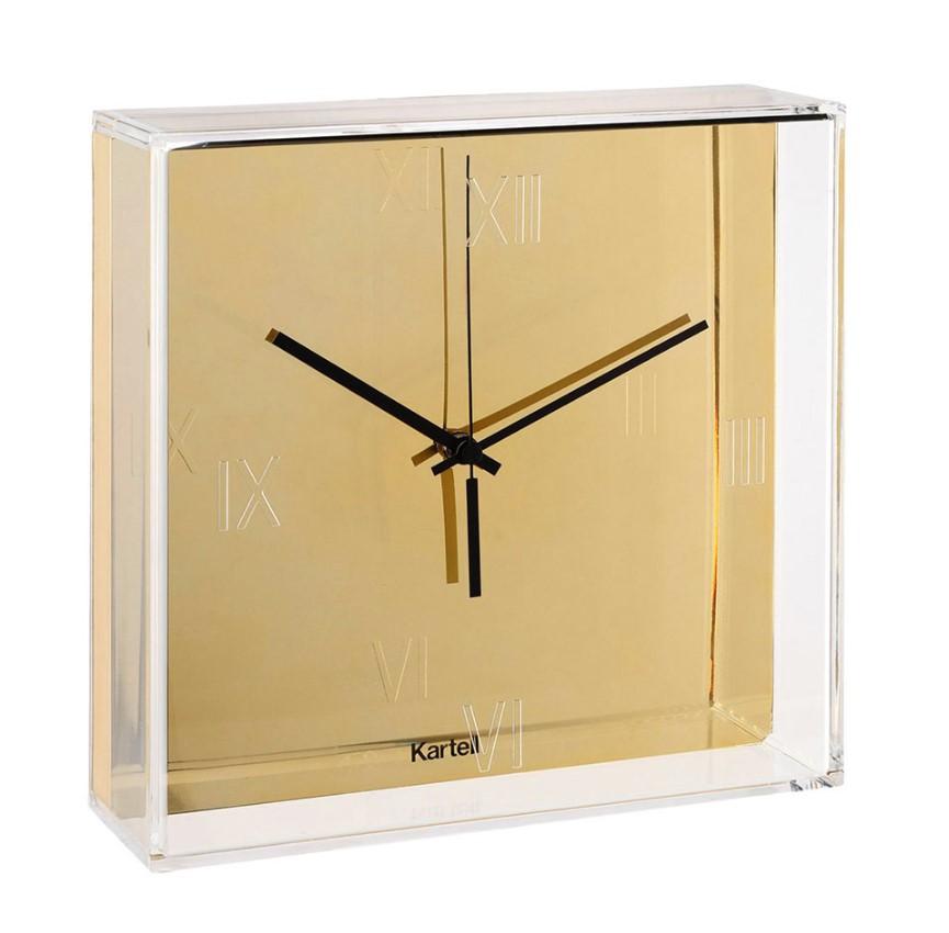 Wall clock TICTAC by Kartell gold