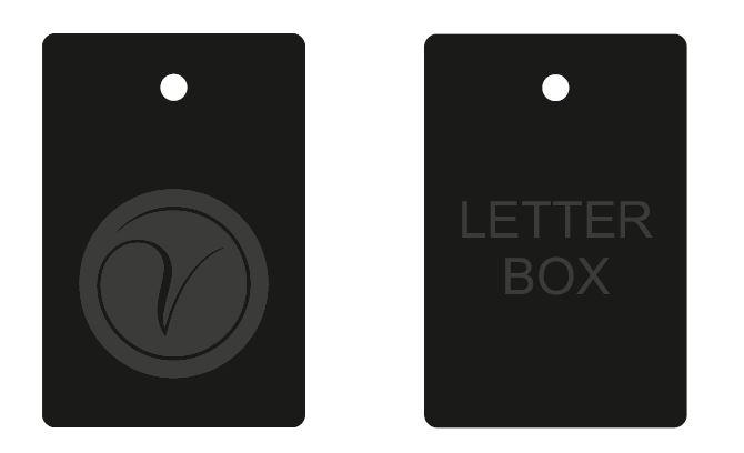 Key for letter box, plexi, SPARK/ BRP