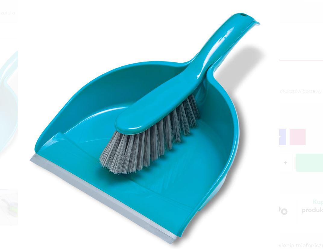 Dustpan and brush SWEEP blue