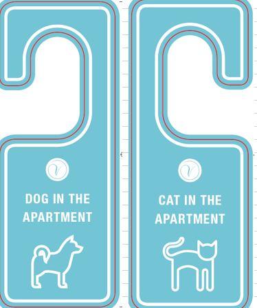 PETS door hanger BRP