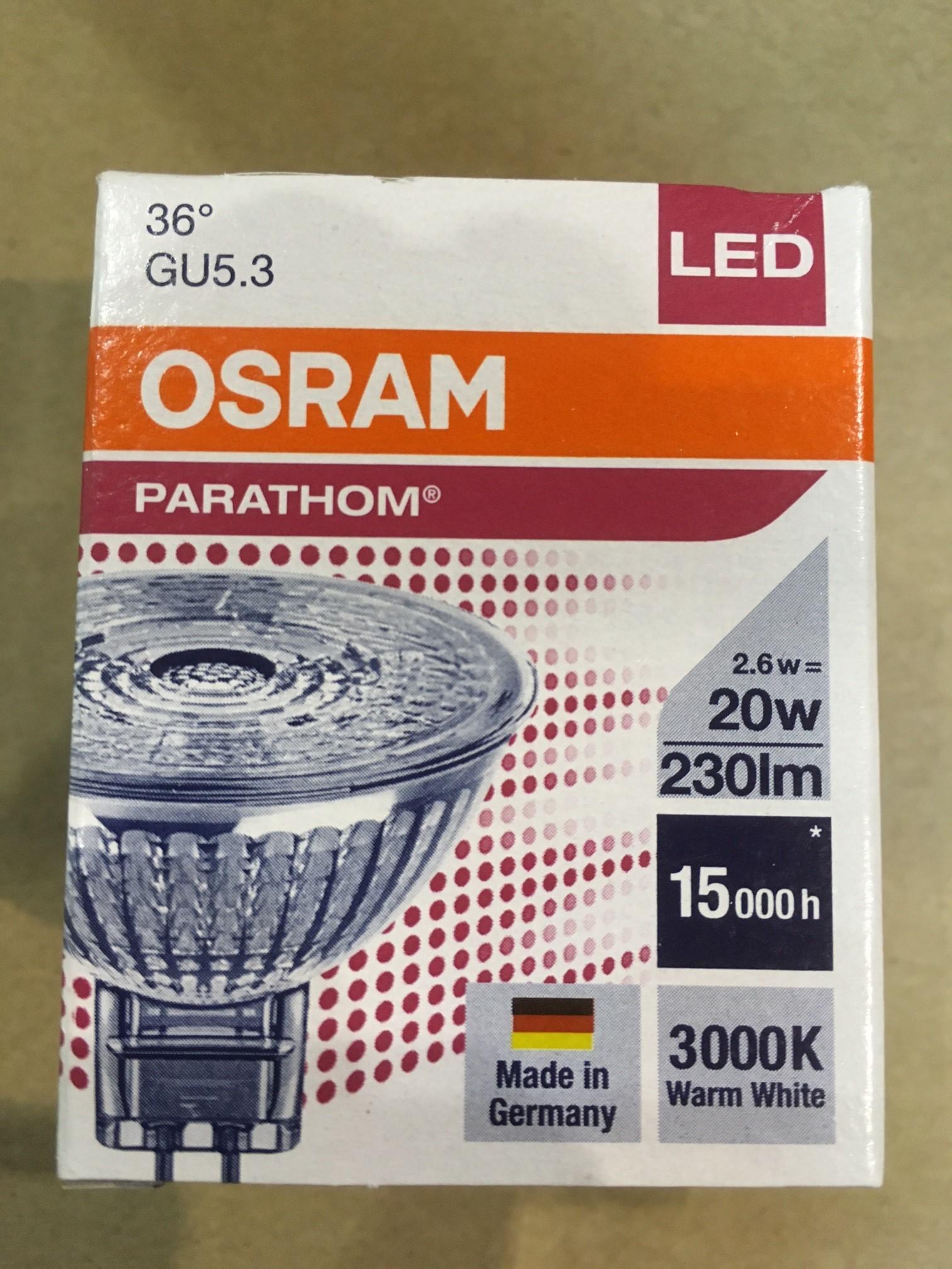 Bulb LED GU5.3 3.3W 12V MR16 Osram
