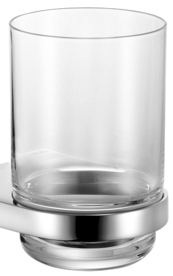 Toothbrush glass MORGAN chrome