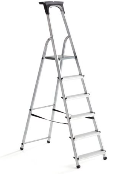 Ladder 5 steps Krause Solidy
