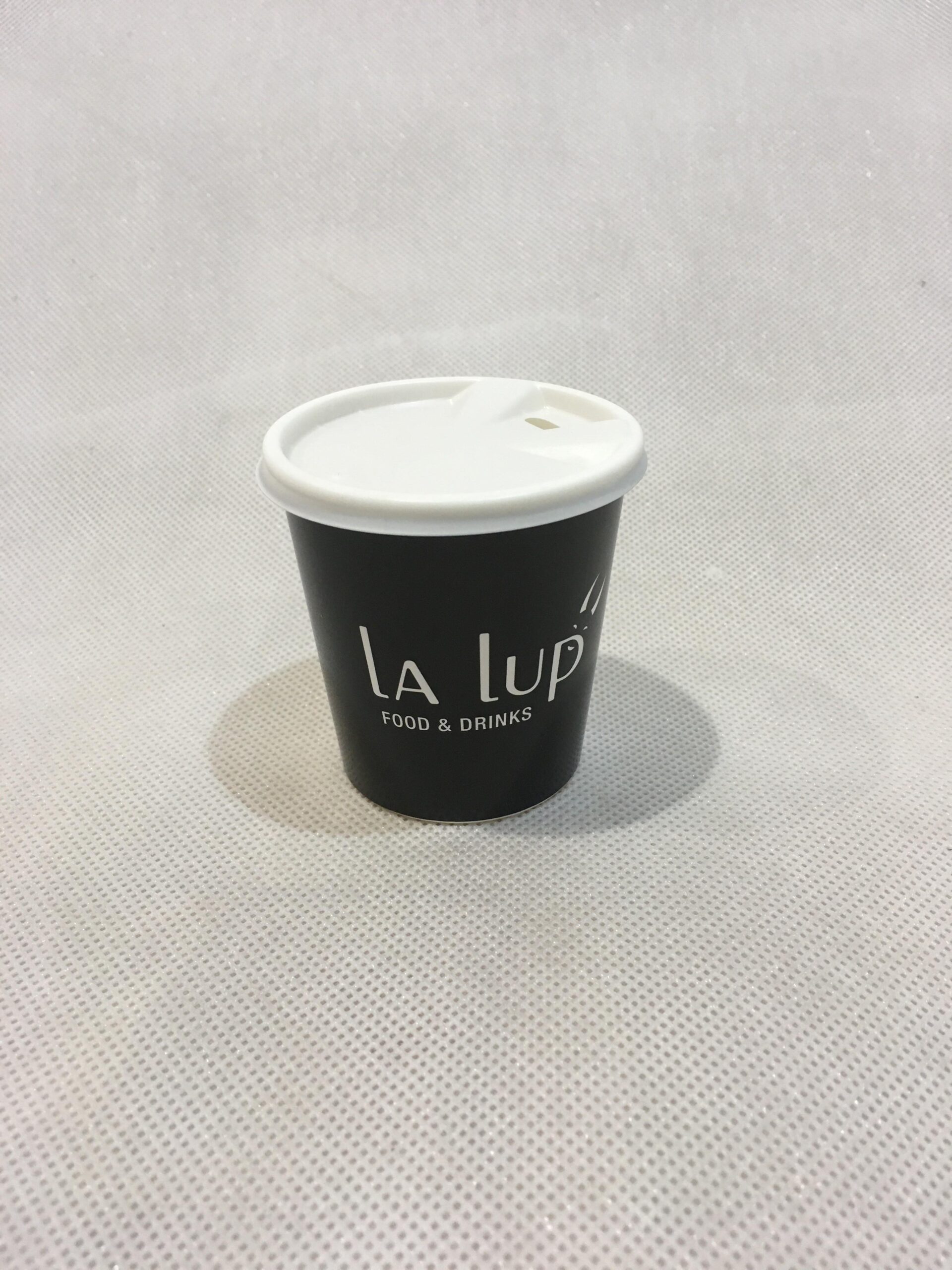 La Lup paper cup 100ml with logo