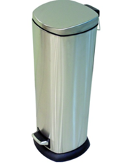 Trash bin w/pedal 30-40L