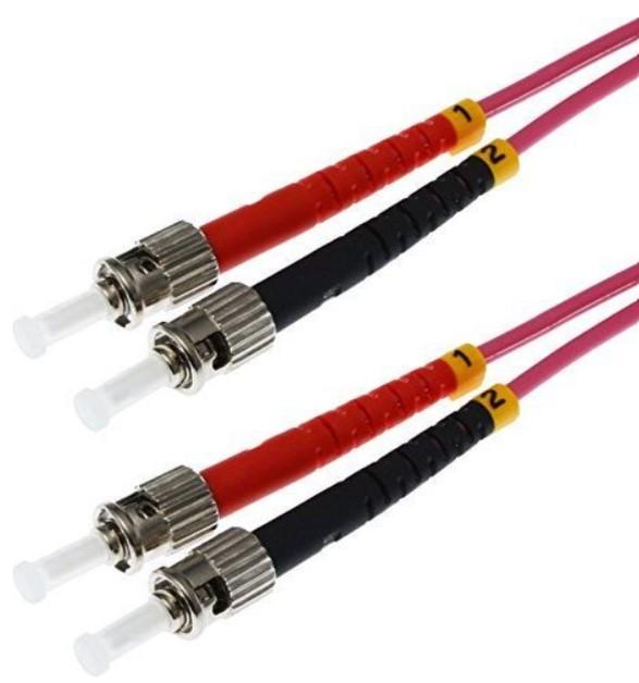 Cable DIGITUS Fiber Optic Patch 2xST