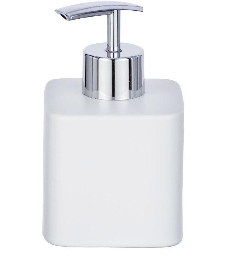 Soap dispenser HEXA white