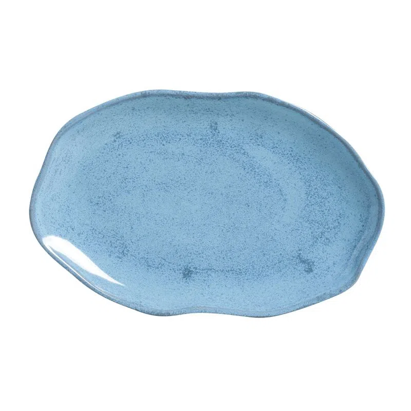 Plate BREEZE organic shape 30x20cm
