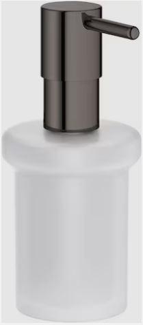 Grohe Essentials liquid soap dispencer Brushed Hard Graphite