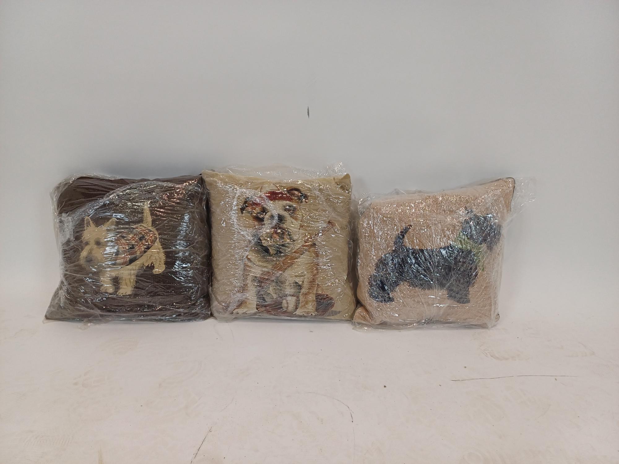 PRIVAT: Set of 3pcs DOG Cushions USED
