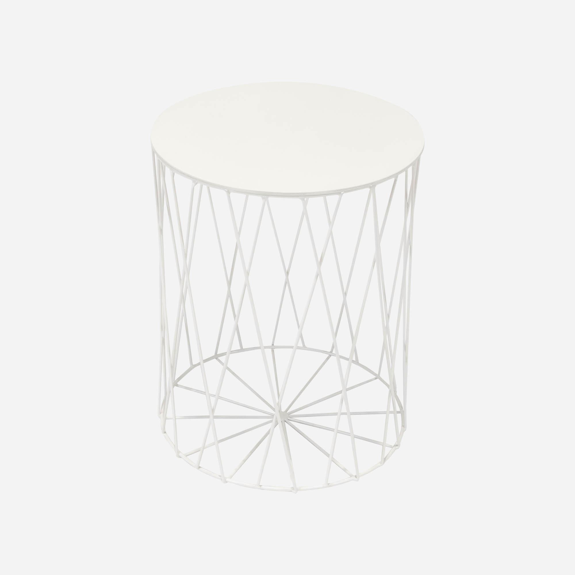 Side table BASKET D40cm