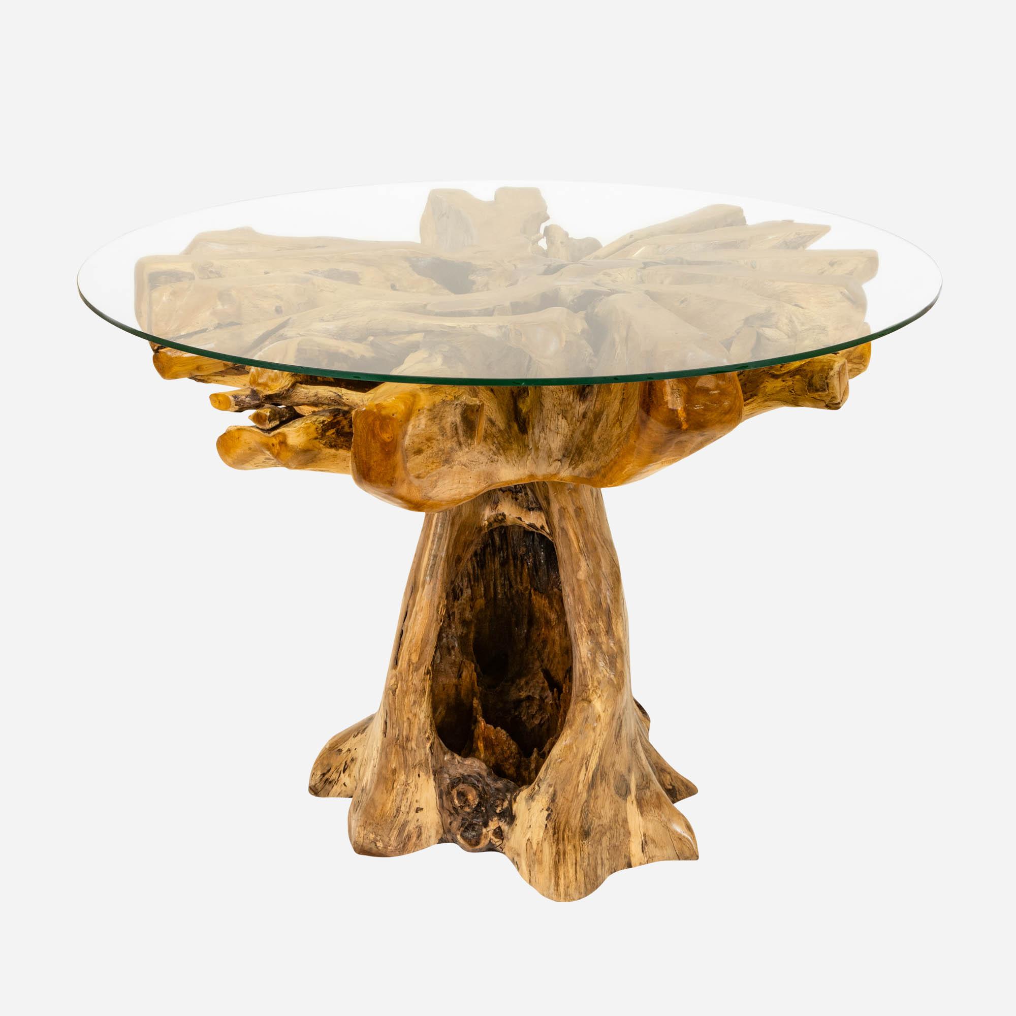 Dining table LIO ASPIRE with glass