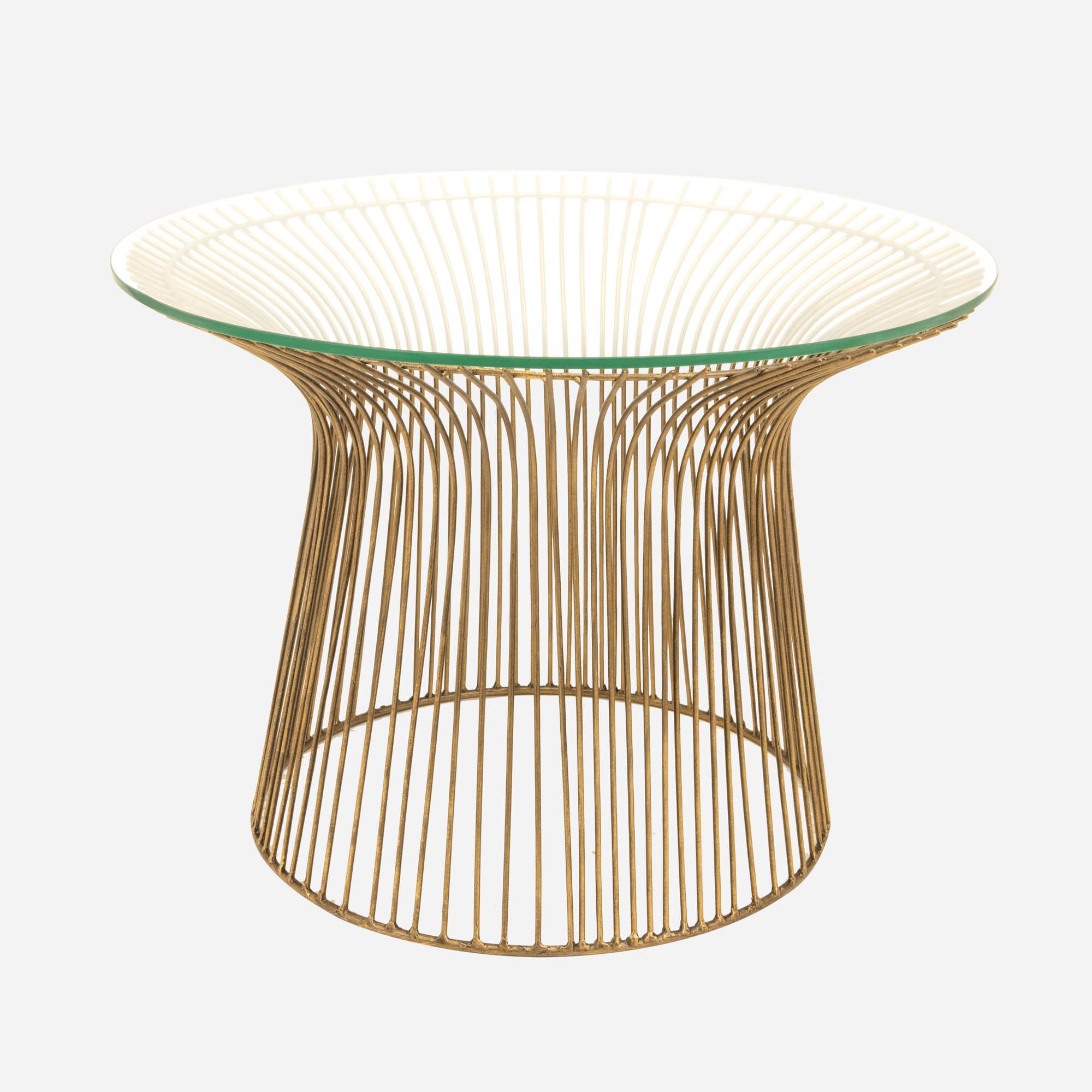 Side table LIO LANCA with glass