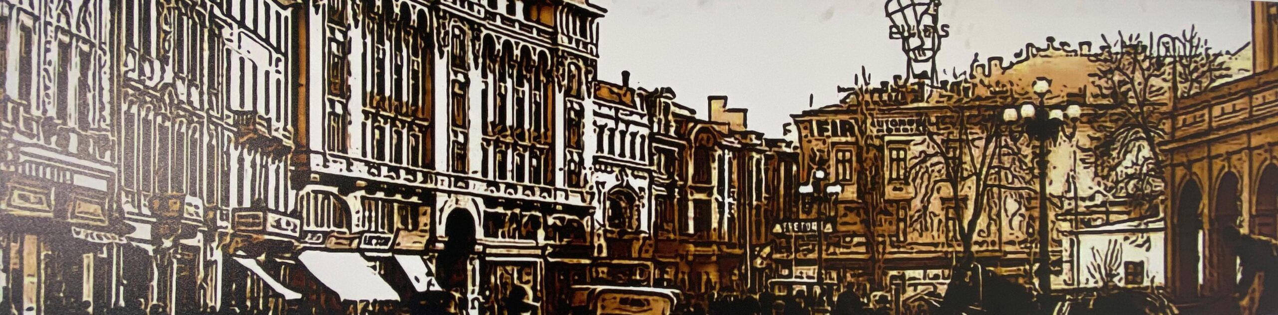 PRIVAT: Picture STREET 250x66cm
