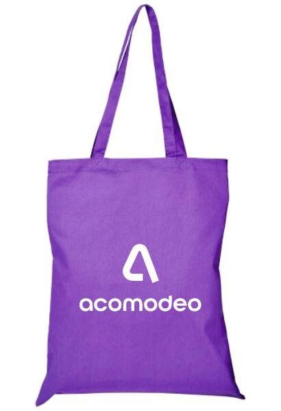 ACOMODEO Tote Bag (purple, with logo)