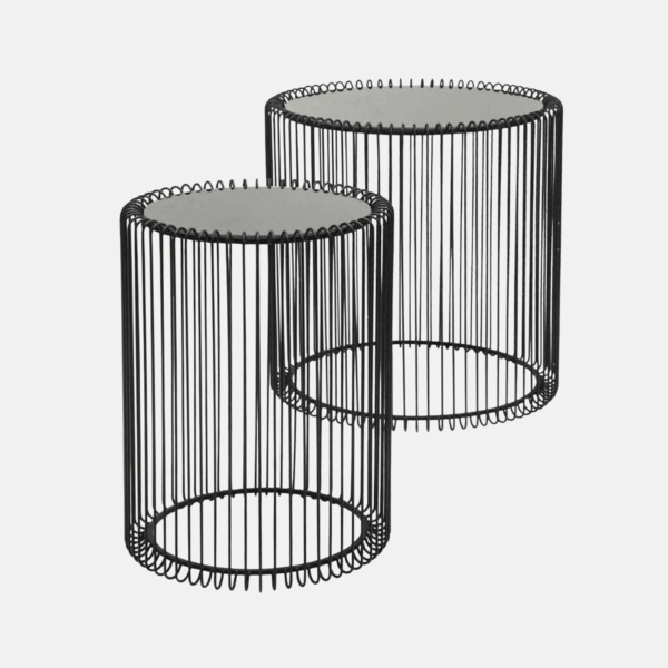 Salon table set ORBIT wire