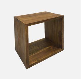 Side table SALINAS cube 30x45cm USED