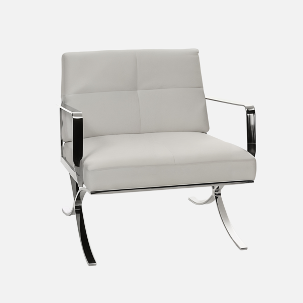 Armchair PIET white USED