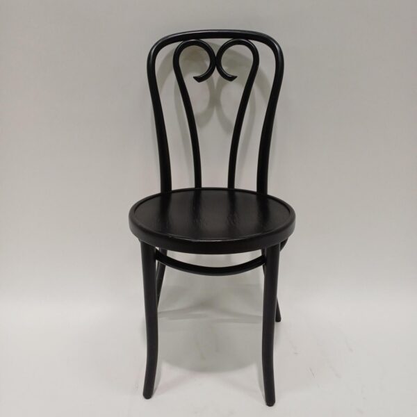 Chair non-upholstered black stain A-16 FAMEG LaLup USED