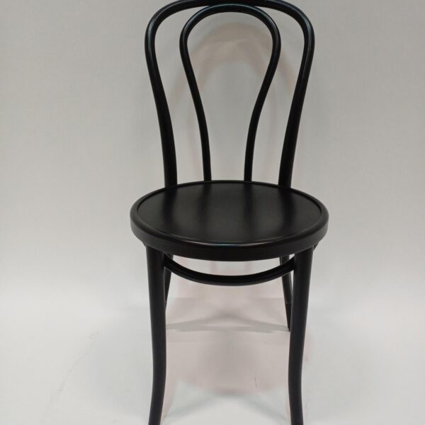 Chair non-upholstered black stain A-18 FAMEG LaLup USED