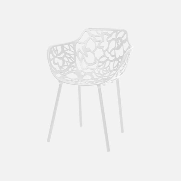 Dining chair ALUMA USED White